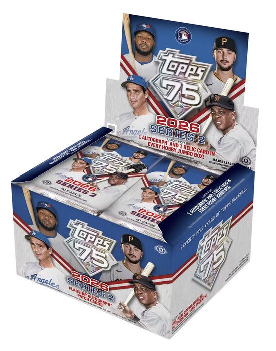 2026 Topps Series 2 Baseball Hobby Jumbo Box (Pre-Order: June 10)