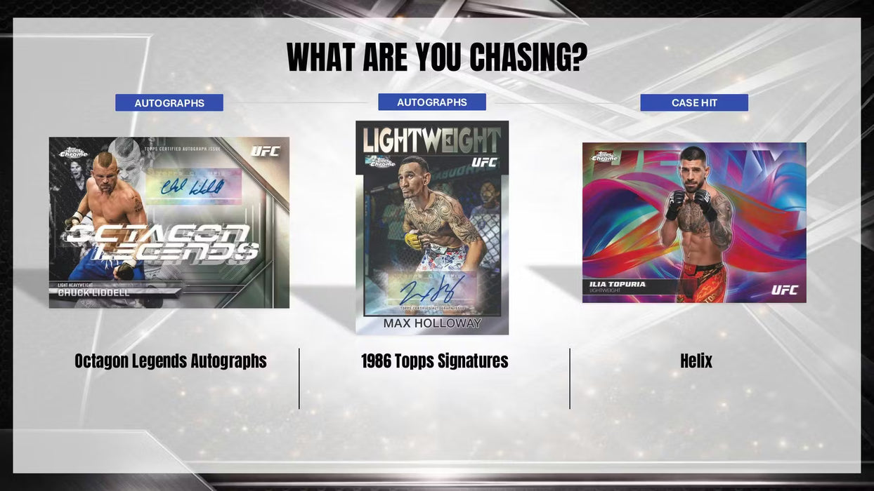 2026 Topps Chrome UFC Hobby Box