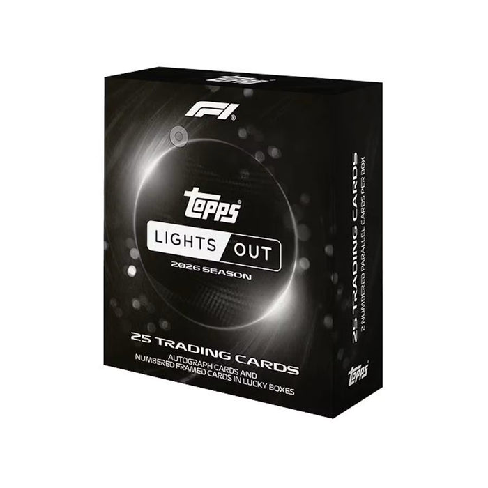 2026 Topps Lights Out Formula 1 F1 Box