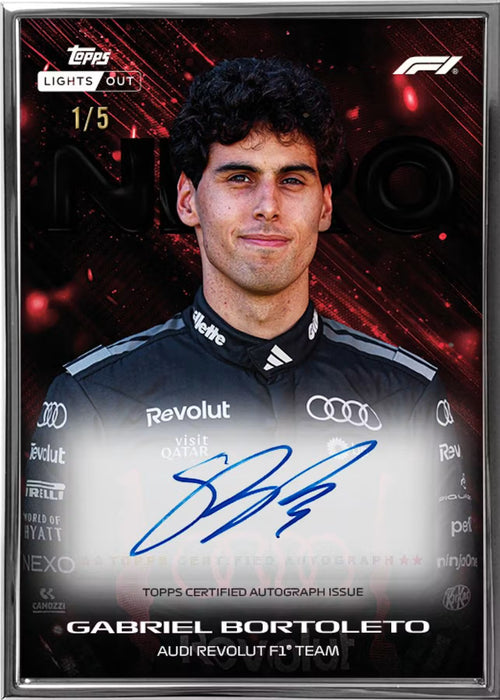 2026 Topps Lights Out Formula 1 F1 Box