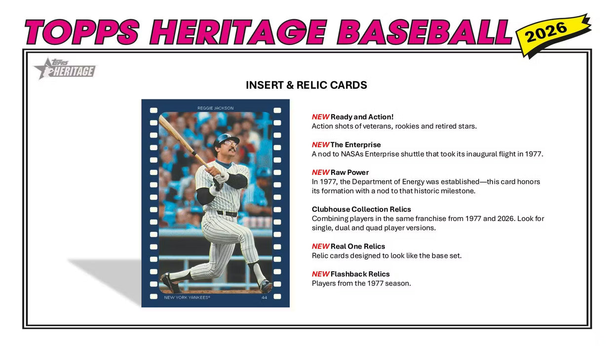 2026 Topps Heritage Baseball Value Blaster Box Sealed Case (40 Boxes)