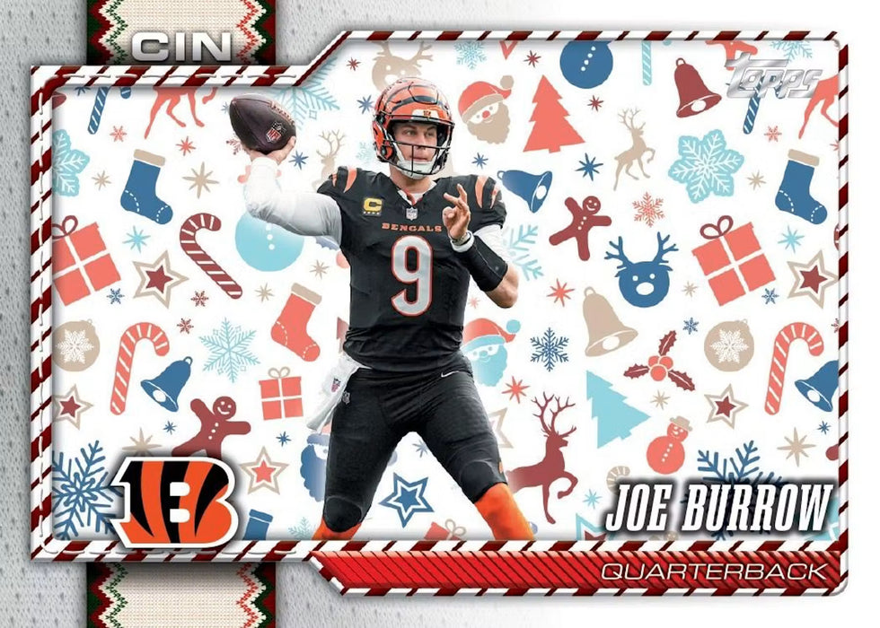 2026 Topps Holiday Football Mega Box