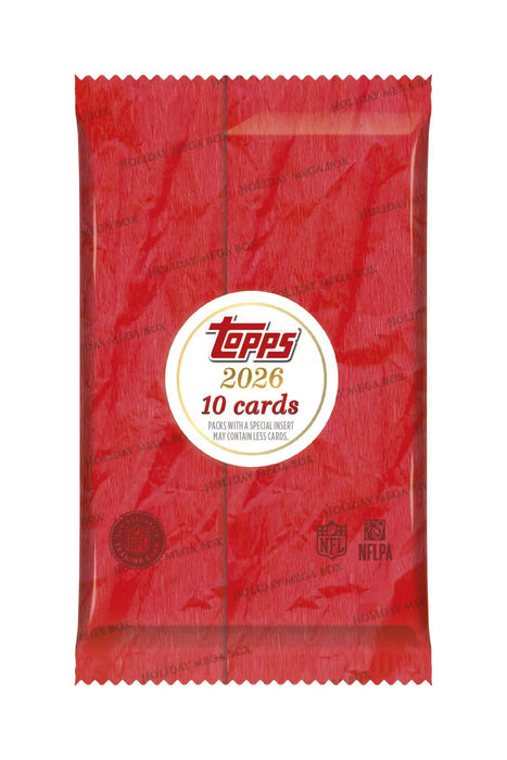 2026 Topps Holiday Football Mega Box