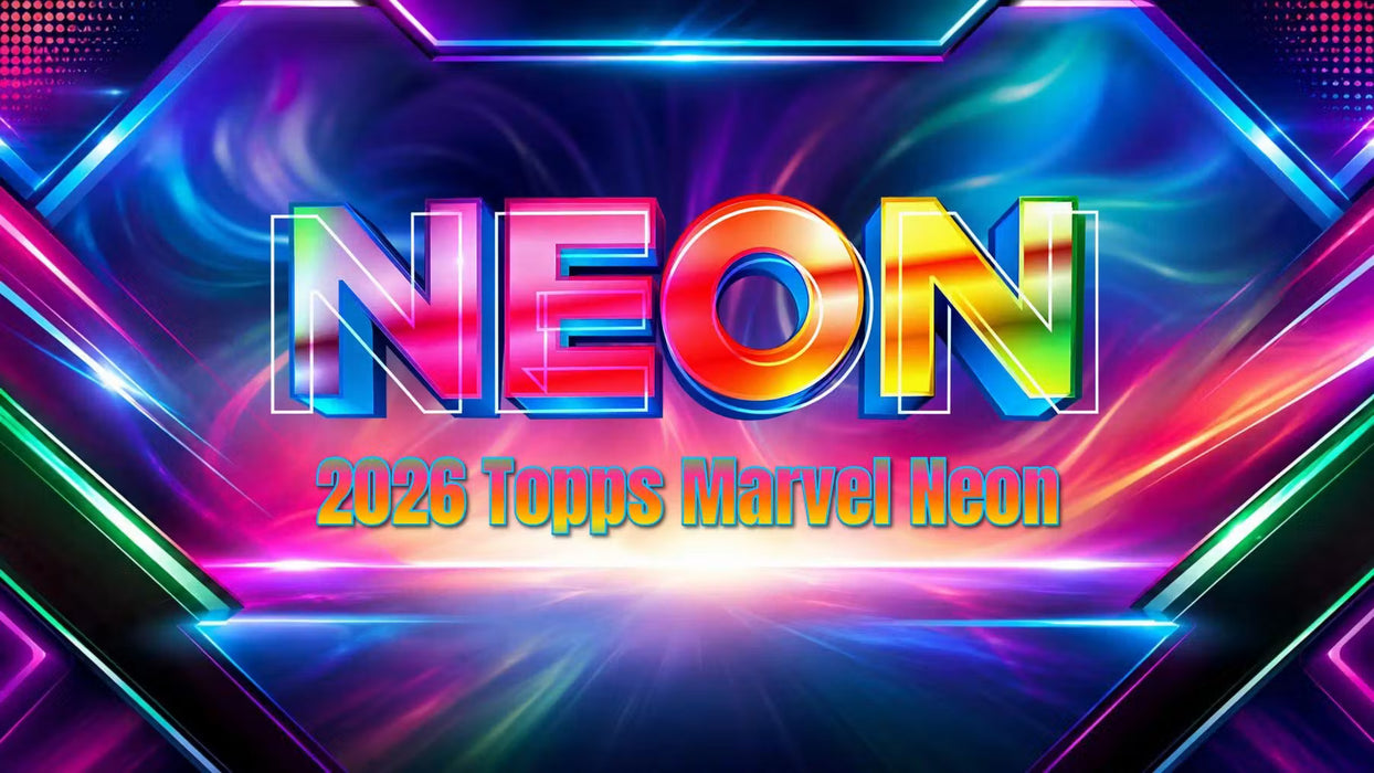 2026 Topps Marvel Neon Mega Box (Pre Order: October 14th)