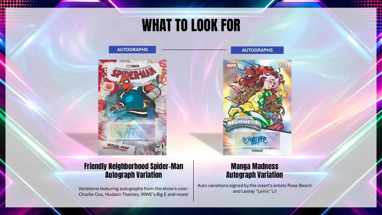 2026 Topps Marvel Neon Mega Box (Pre Order: October 14th)