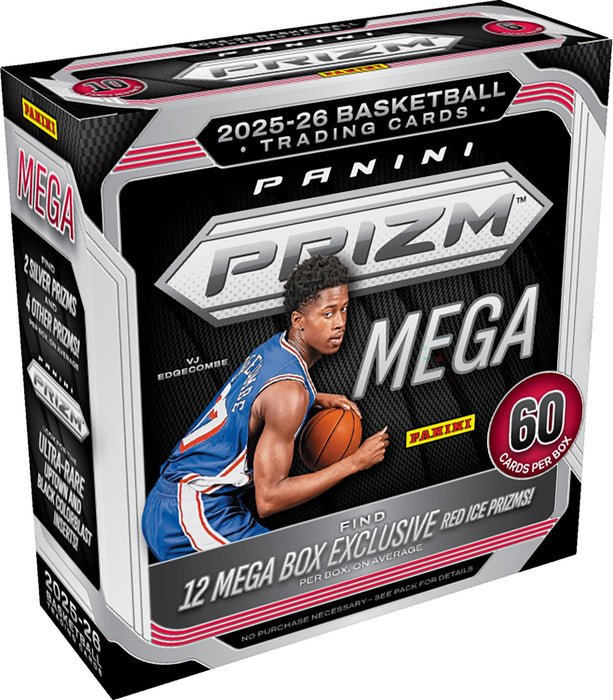 2025-26 Panini Prizm Basketball Trading Card Mega Box (TBA)