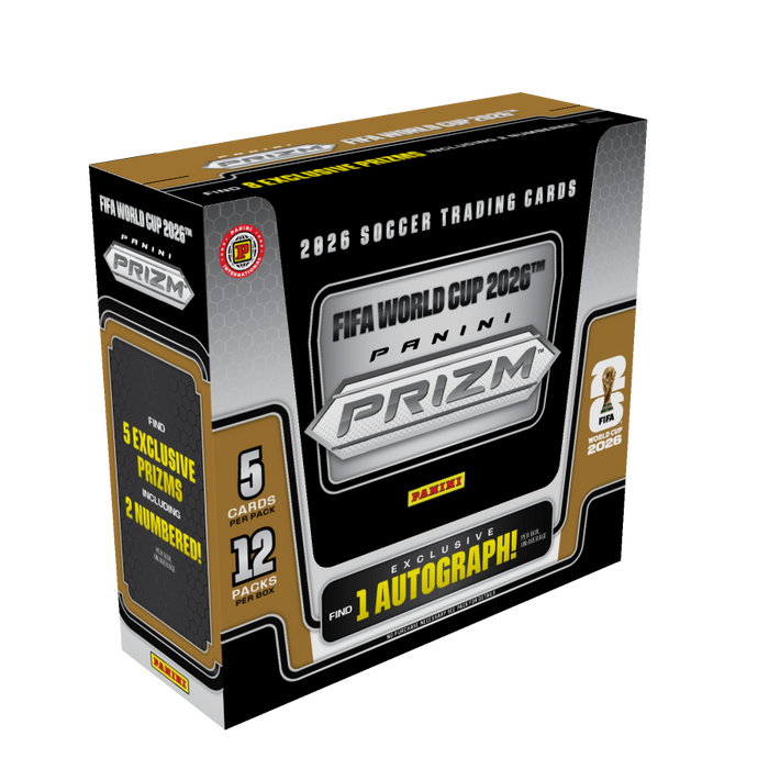 2026 Panini Prizm World Cup Soccer Hobby International Box (Pre-Order: July 25)