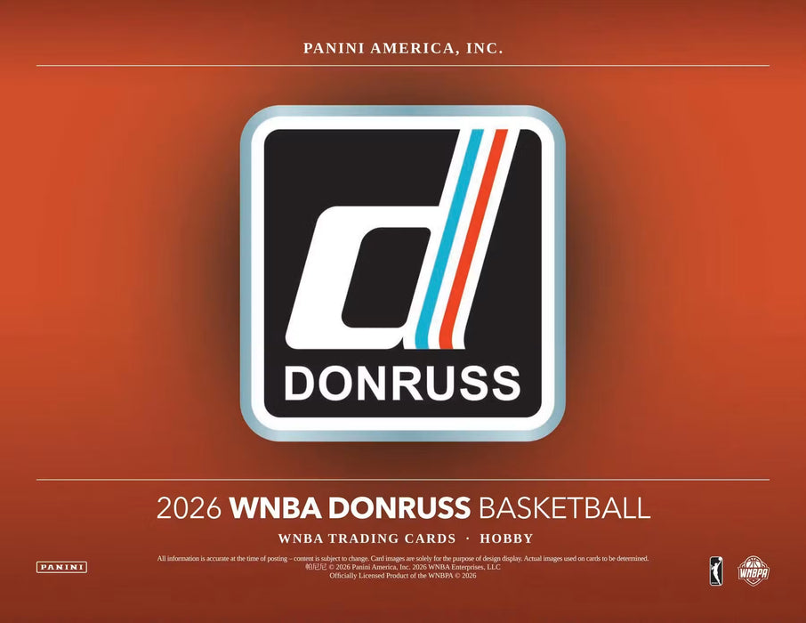 2026 Panini Donruss WNBA Hobby Box