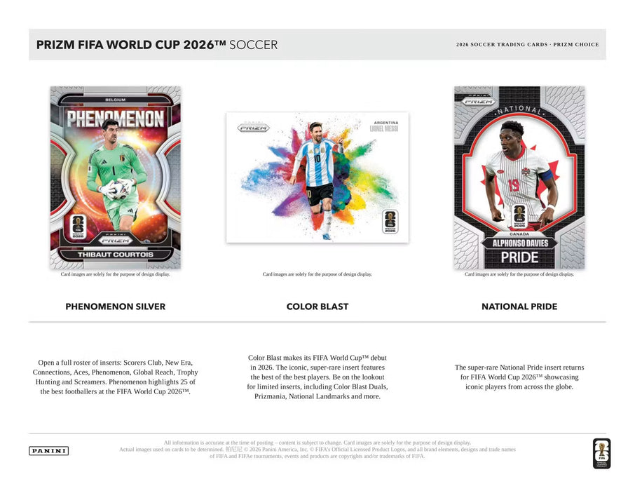 2026 Prizm World Cup Soccer Choice Box