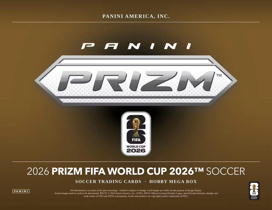 2026 Panini Prizm FIFA World Cup Soccer Hobby Mega Box