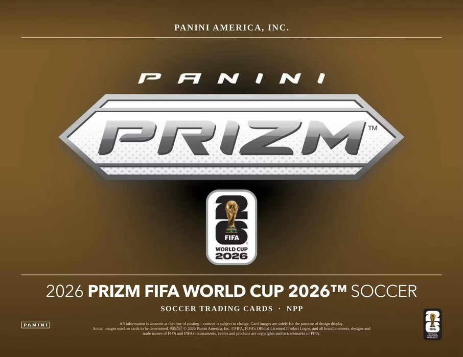 2026 Panini Prizm FIFA World Cup Soccer 24-Pack Retail Box