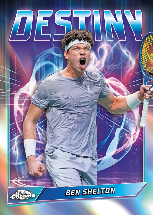 2026 Topps Chrome Tennis Hobby Box (Pre-Order: September 30)