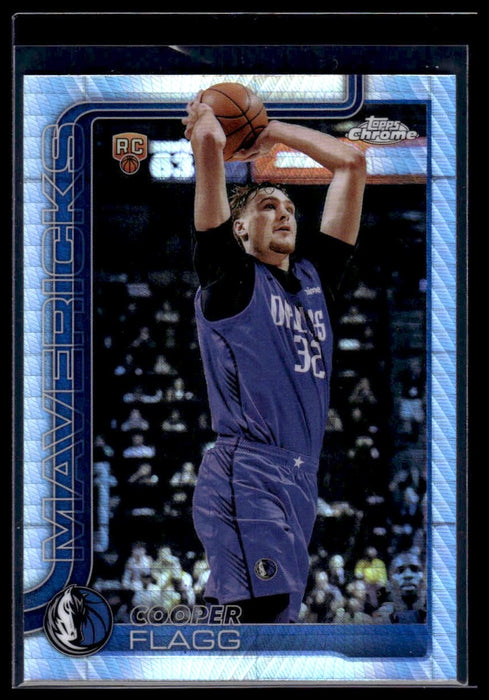2025-26 Topps Chrome #251 Cooper Flagg Prism Refractor