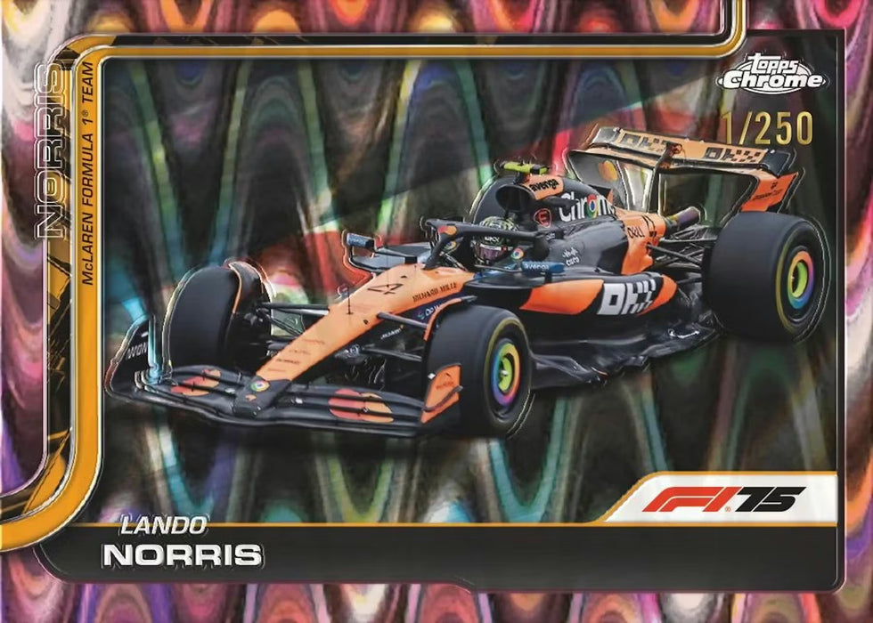2025 Topps Chrome Formula 1 F1 Racing Blaster Value Box (Pre-Order: January 22)