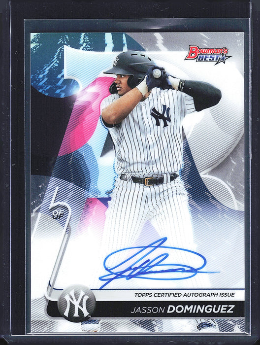 2020 Bowman's Best #B20-JD Jasson Dominguez Best of 2020 Autographs