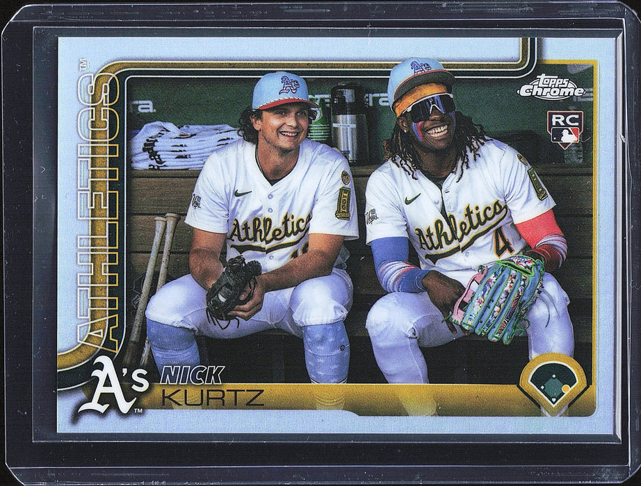 2025 Topps Chrome Update #USC178 Nick Kurtz Refractors Variation