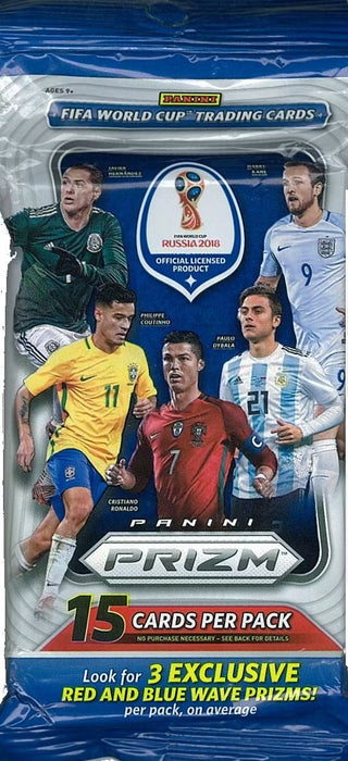 2018 Panini Prizm FIFA World Cup Soccer Multi Cello 12-Pack Box