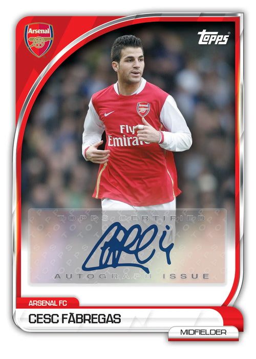2025-26 Topps Arsenal Soccer Collector Tin