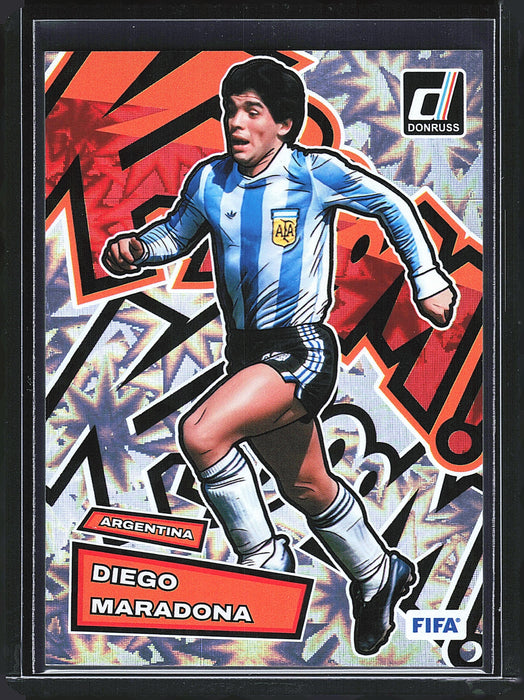 2023-24 Donruss #24 Diego Maradona Kaboom