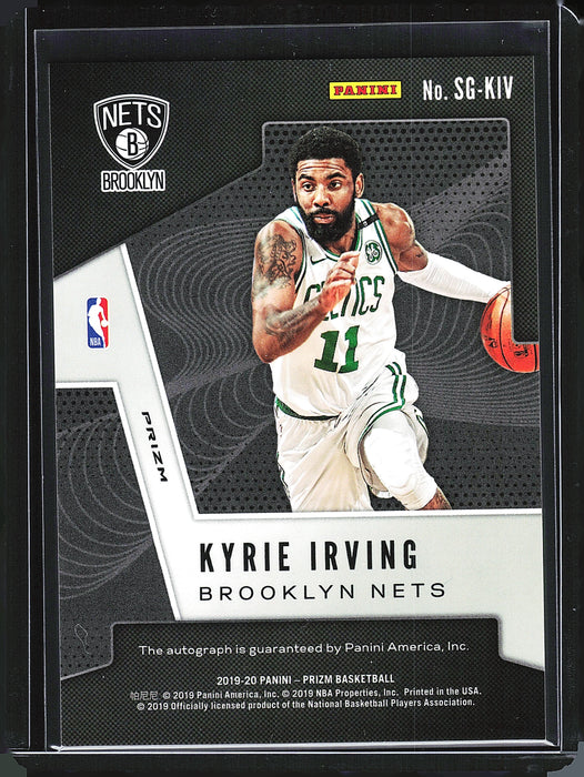 2019-20 Panini Prizm #SG-KIV Kyrie Irving Signatures Prizm Choice