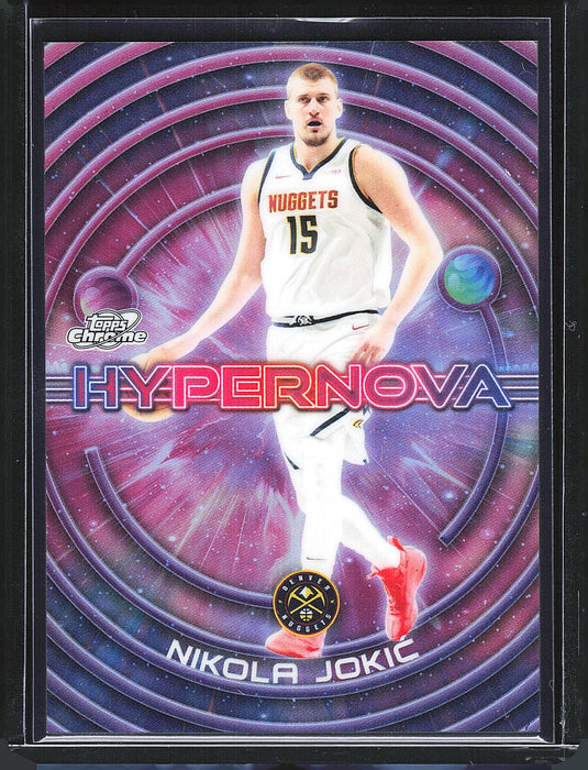 2025-26 Topps Chrome Cosmic HN-2 Nikola Jokić Hyper Nova