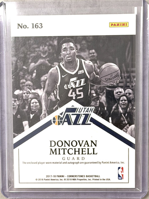 2017-18 Panini Cornerstones 163 Donovan Mitchell /199