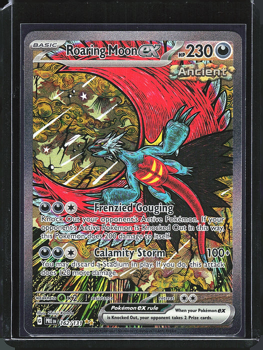Prismatic Evolutions 162/131 Roaring Moon ex