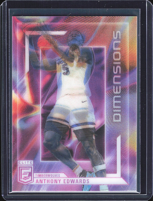 2023-24 Donruss Elite 10 Anthony Edwards Dimensions