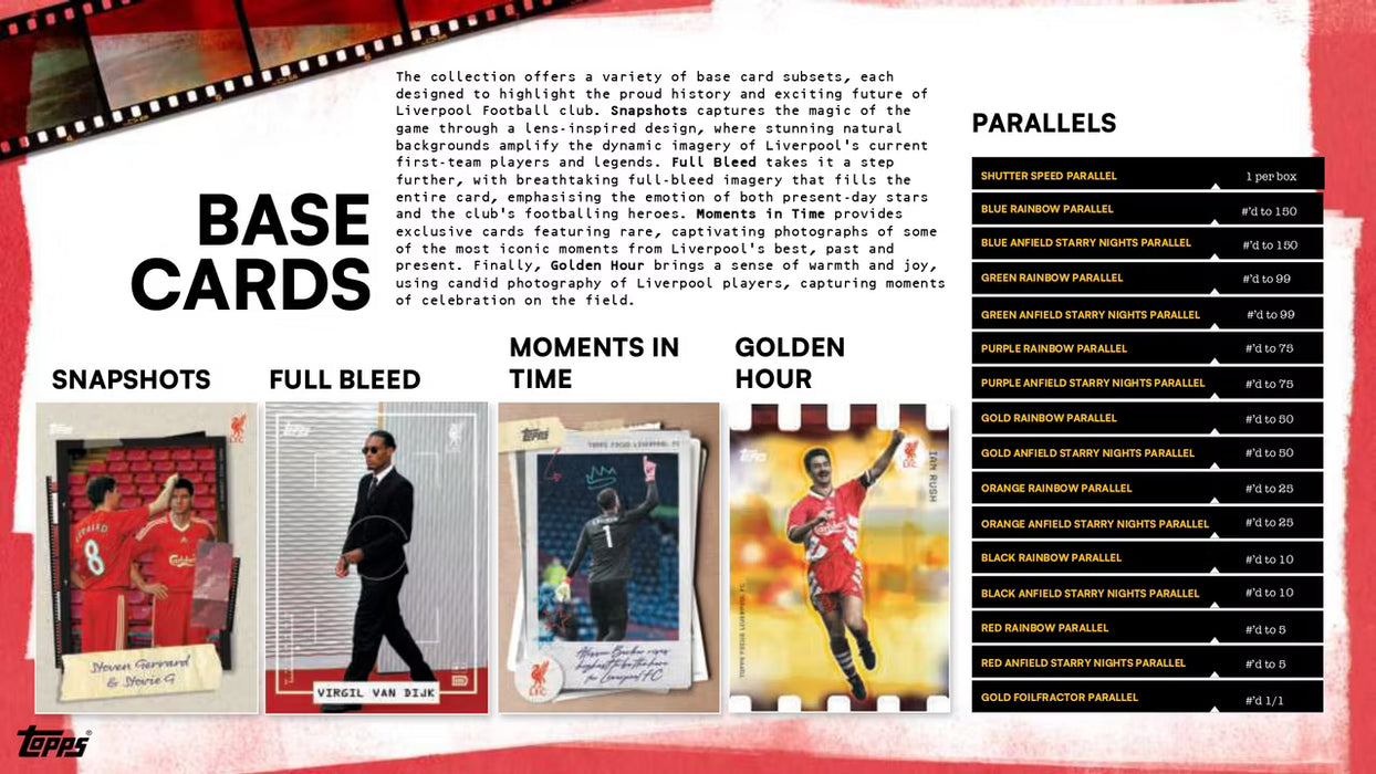 2025-26 Topps Focus Liverpool Soccer Hobby Box (Pre-Order: March 20)