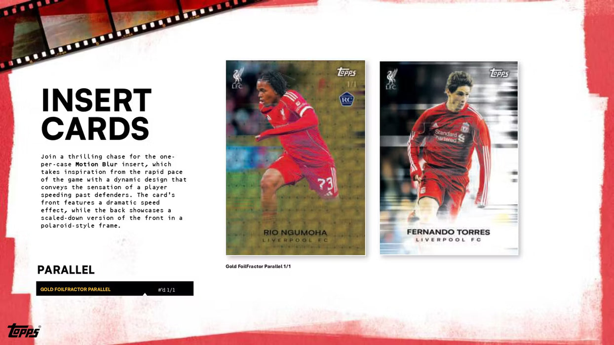 2025-26 Topps Focus Liverpool Soccer Hobby Box (Pre-Order: March 20)