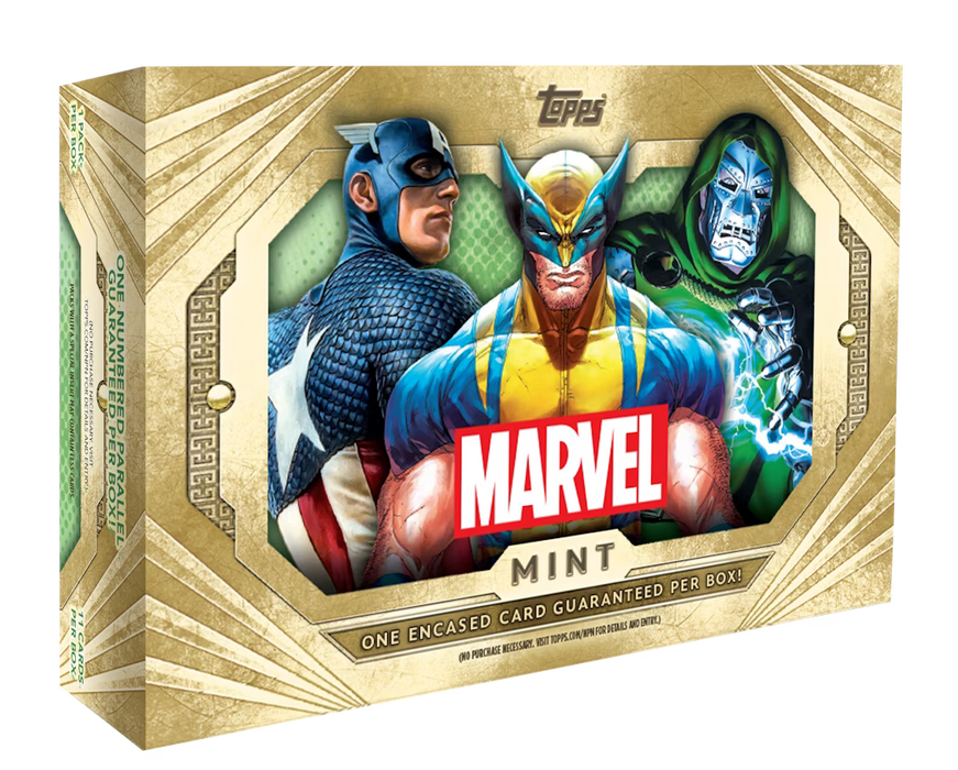 2025 Topps Marvel Mint Hobby Box