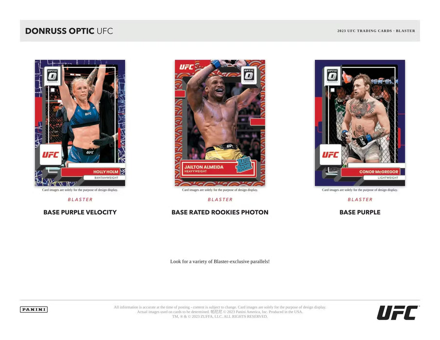 2023 Panini Donruss Optic UFC 6-Pack Blaster Box