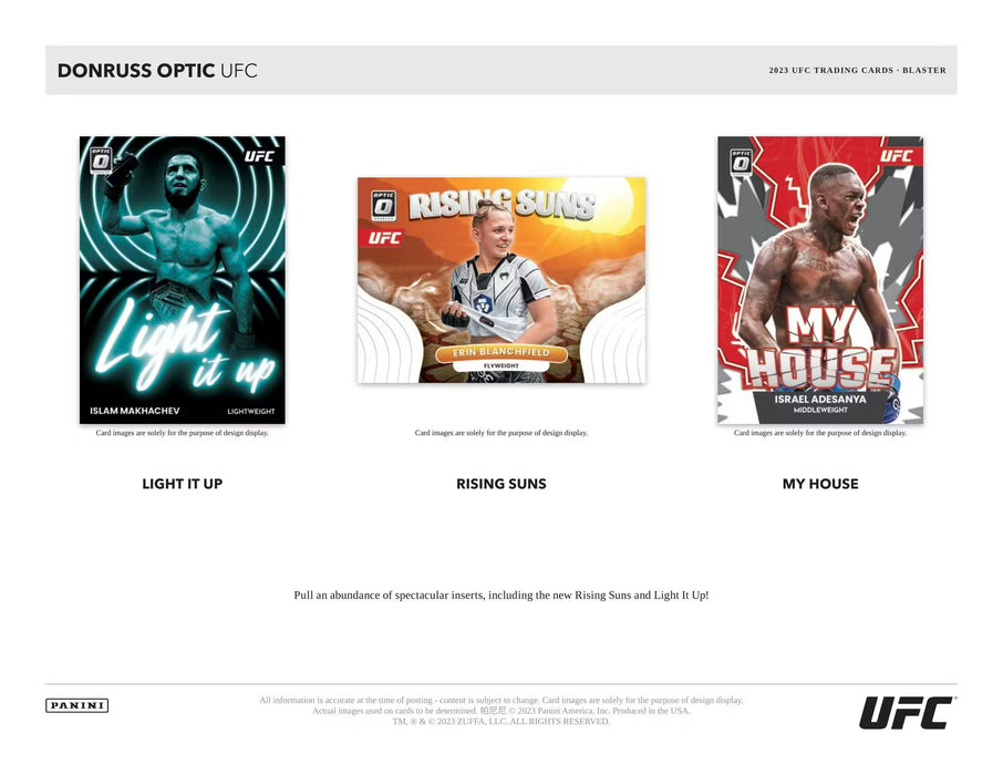 2023 Panini Donruss Optic UFC 6-Pack Blaster Box