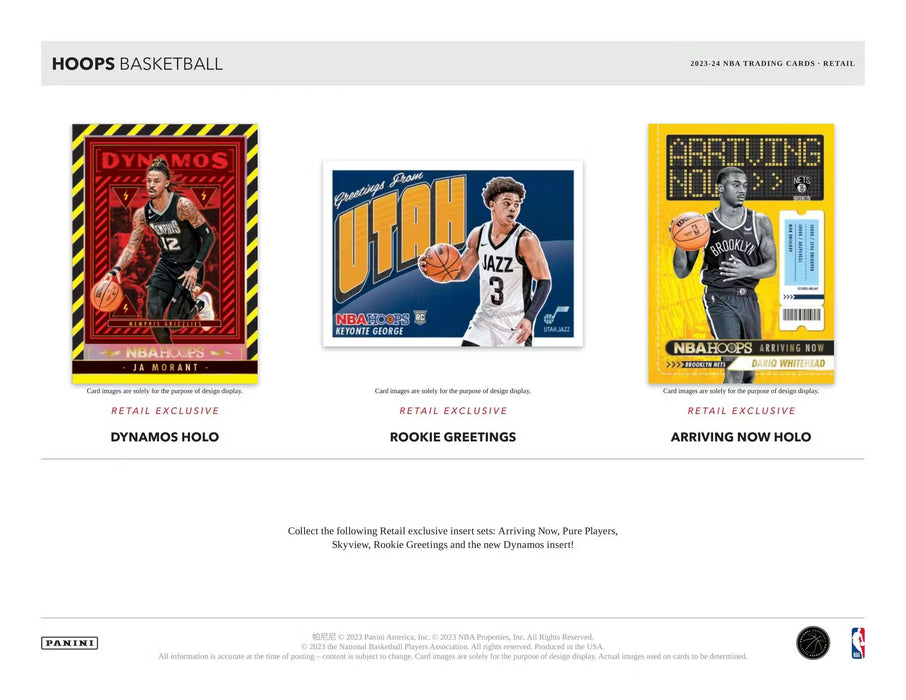 2023-24 Panini NBA Hoops Basketball 6-Pack Blaster Box