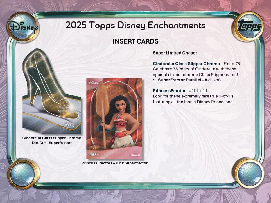 2025 Topps Disney Wonder 7-Pack Blaster Box
