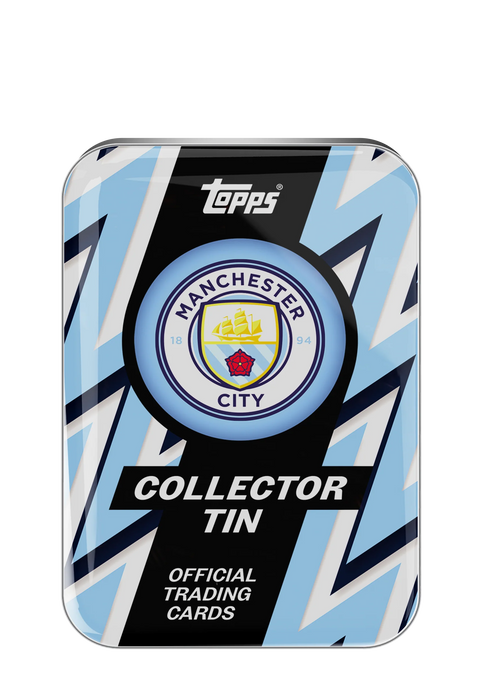 2025-26 Topps Manchester City Soccer Collector Tin