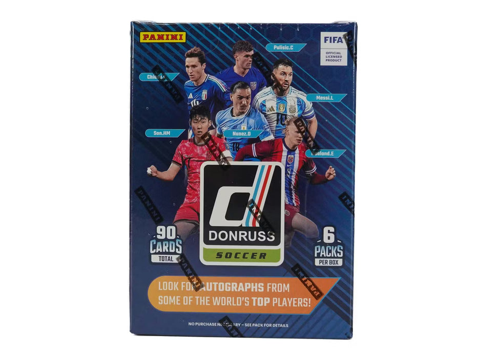 2024-25 Panini Donruss Soccer 6-Pack Hobby Blaster Box