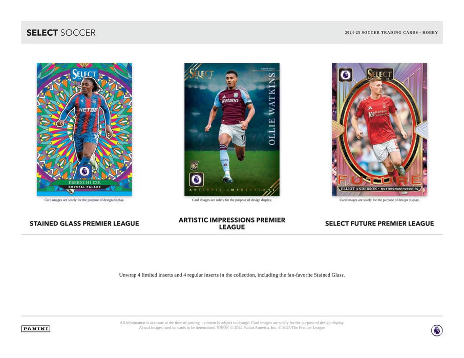2024-25 Panini Select Premier League EPL Soccer Hobby Box