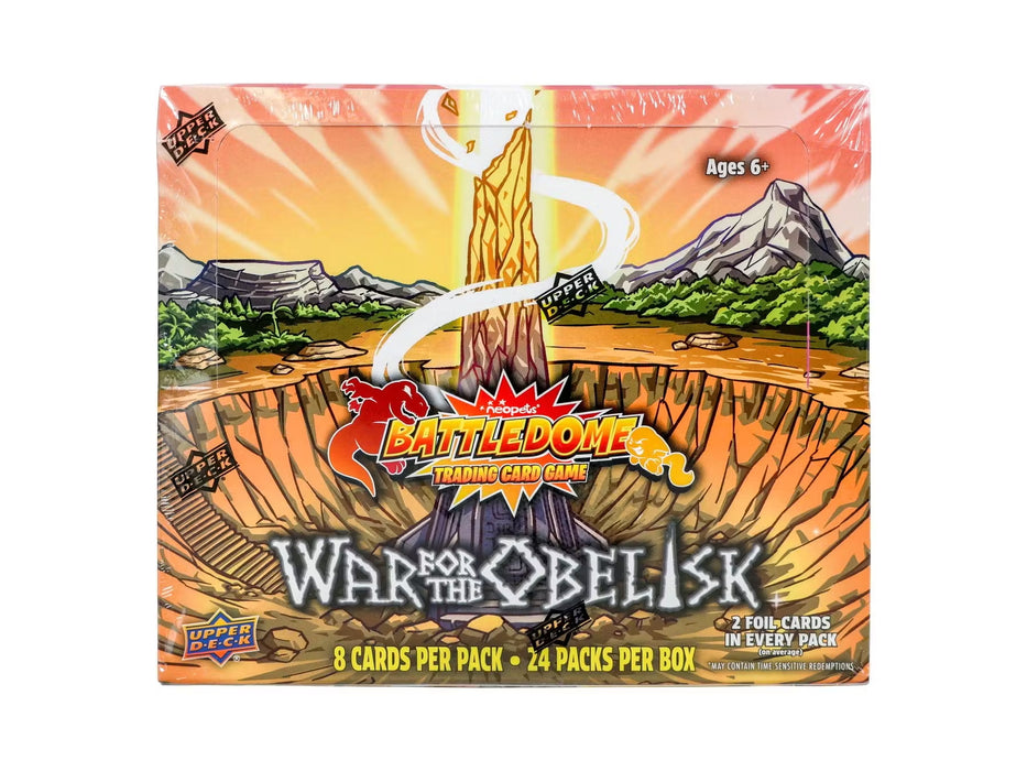 2025 Upper Deck Neopets Battledome TCG: War for the Obelisk Booster Box