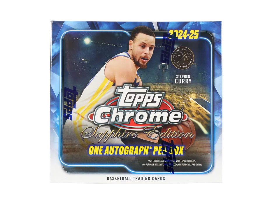 2024-25 Topps Chrome Sapphire Edition Basketball Box