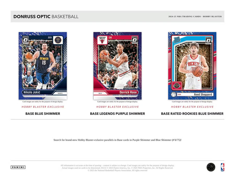 2024-25 Panini Donruss Optic Basketball 6-Pack Hobby Blaster Box (Downtowns!)