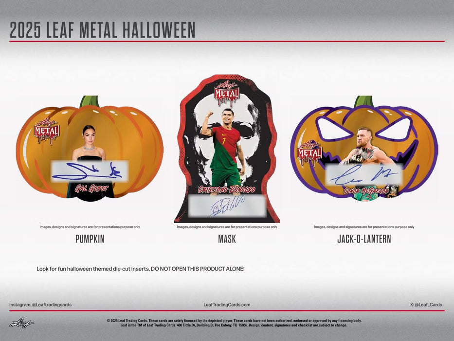 2025 Leaf Metal Halloween Hobby Box