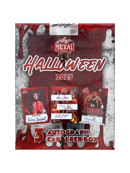 2025 Leaf Metal Halloween Hobby Box