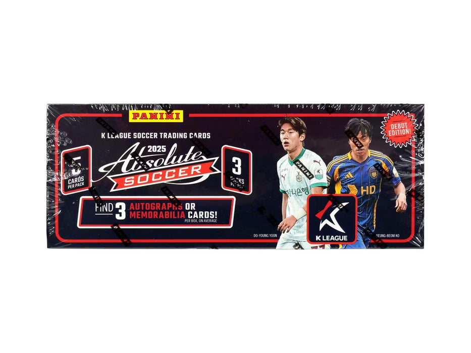 2025 Panini Absolute K League Soccer Hobby Box  (Pre-Order: October 4)