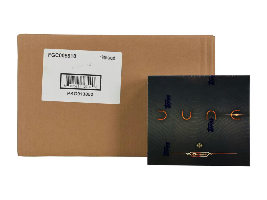 2024 Topps Dune Chrome Hobby Box Sealed Case (12 Boxes)