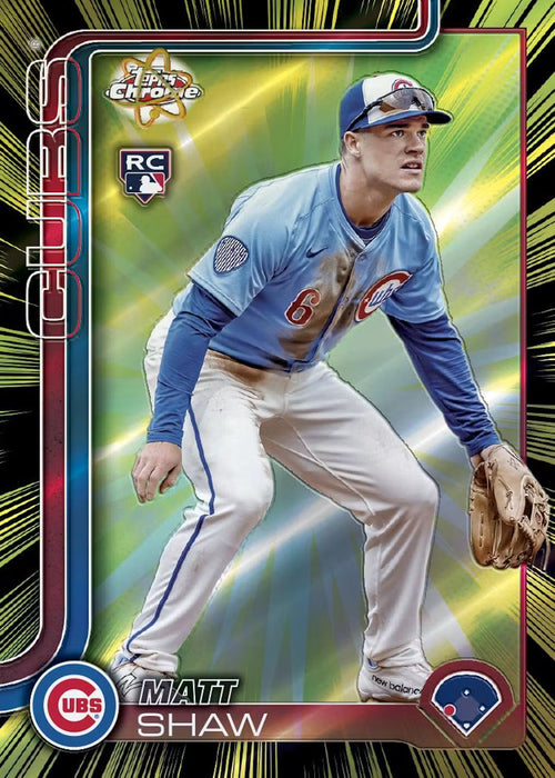 2025 Topps Chrome Update Baseball Blaster Value Box