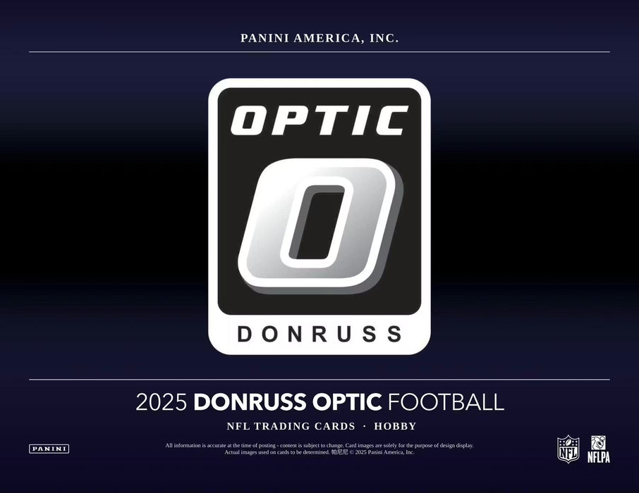 2025 Panini Donruss Optic Football Hobby