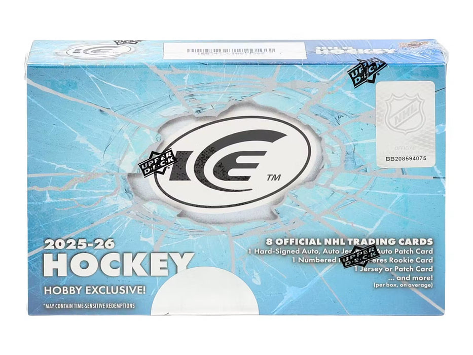 2025-26 Upper Deck Ice Hockey Hobby Box