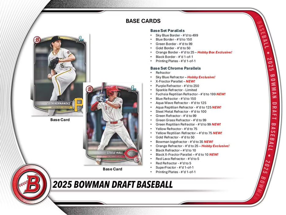 2025 Bowman Draft Baseball Hobby Jumbo Box (Pre-Order: January 14)