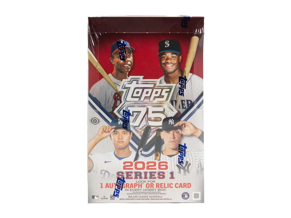 2026 Topps Series 1 Baseball Hobby Box